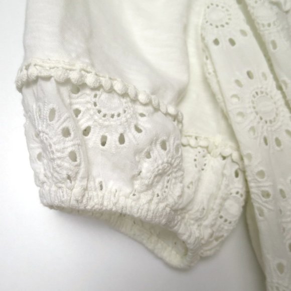 Anthro Porridge Freya Eyelet Lace Top XS - Picture 6 of 11